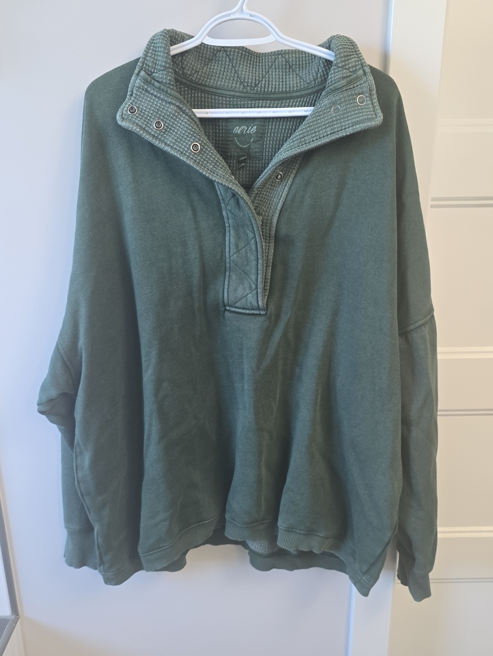 aerie Green Oh Snap Sweatshirt